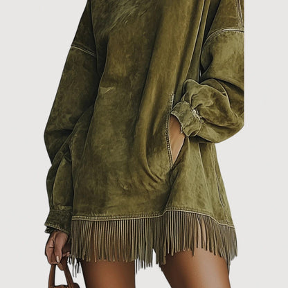 CHLEA – LUXE FRINGE DRESS